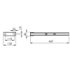 WALL BRACKET ELONGATION L-450