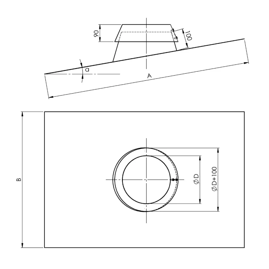 FLEXIBLE ROOF FLASHING KIT