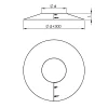 DECORATIVE CONIC RING