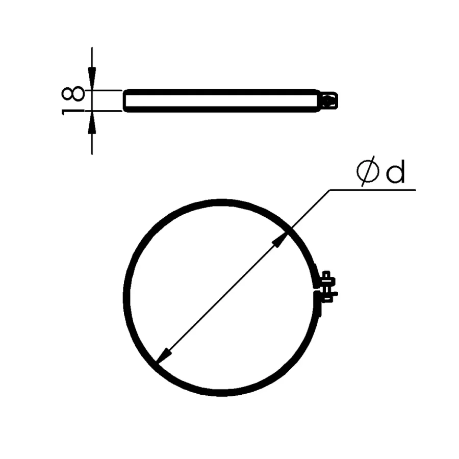 LOCKING BAND H-12 mm
