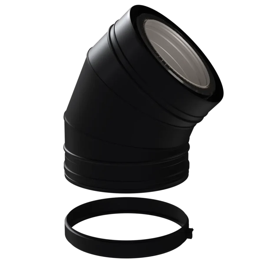 triene-alkyne-45 TRIPLE WALL ELBOW 45°